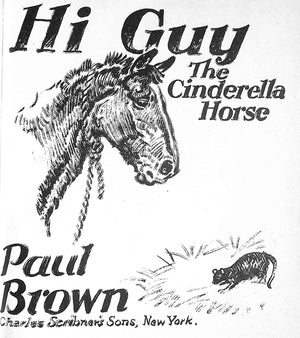 Original 1944 Pencil Drawing From Hi, Guy! The Cinderella Horse By Paul Brown 27
