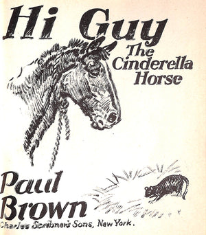 Original 1944 Pencil Drawing From Hi, Guy! The Cinderella Horse By Paul Brown 36