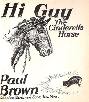 Original 1944 Pencil Drawing From Hi, Guy! The Cinderella Horse By Paul Brown 40