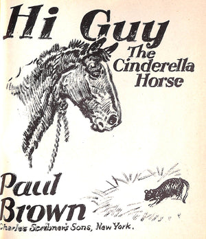 Original 1944 Pencil Drawing From Hi, Guy! The Cinderella Horse By Paul Brown 41