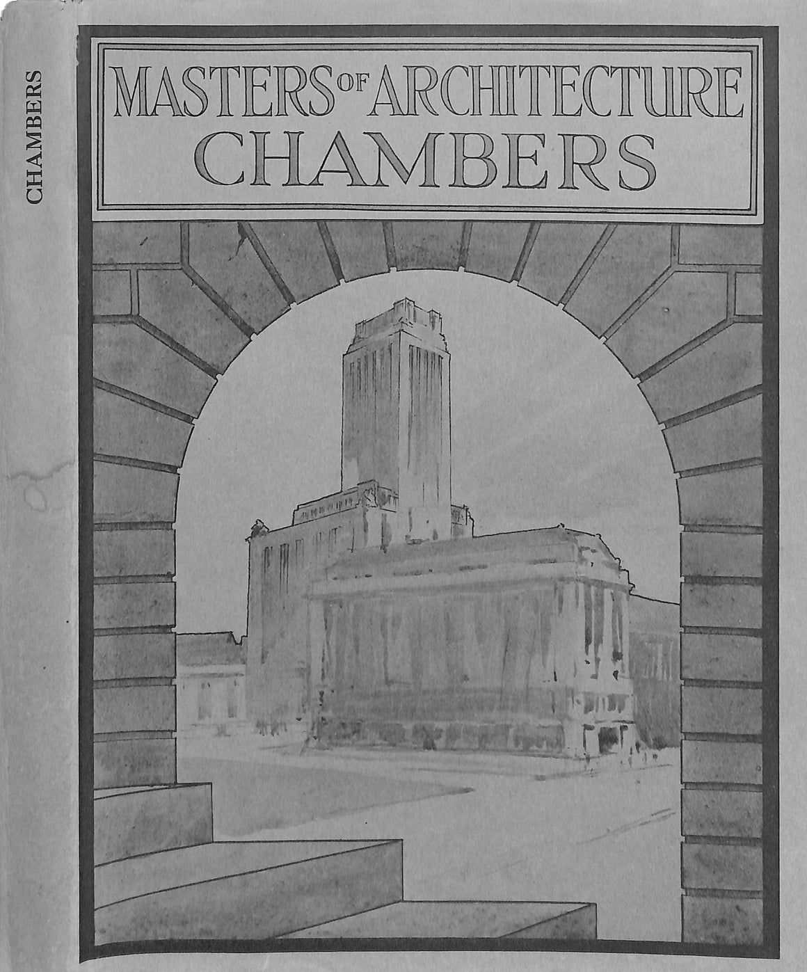 "Masters Of Architecture: Sir William Chambers" 1924 EDWARDS, A. Trystan