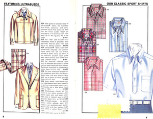 "Brooks Brothers Men's And Boys' Clothing And Furnishings Spring And Summer" 1977