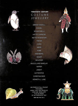 "Twentieth Century Costume Jewelry" 1990 GORDON, Angie