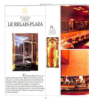 "Les Plus Beaux Restaurants De Paris" 1989 GAIN, Roger