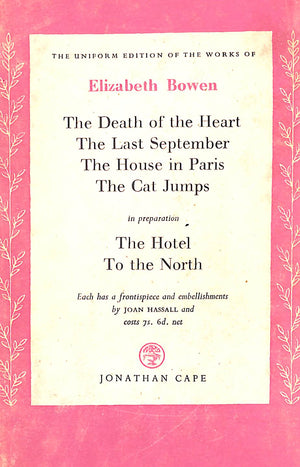 "The Cat Jumps And Other Stories" 1949 BOWEN , Elizabeth