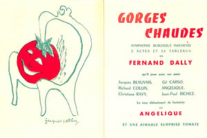 "Romain Galant Presente... La Tomate" 1950