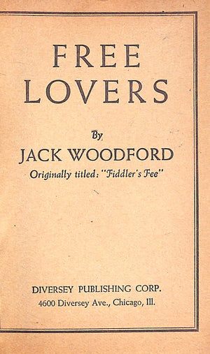 "Free Lovers" 1948 WOODFORD, Jack