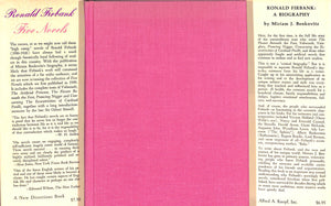 "Five Novels" 1961 FIRBANK, Ronald