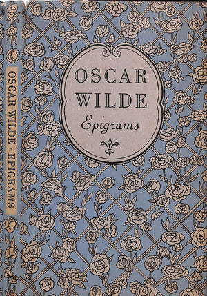 "Oscar Wilde Epigrams" 1960