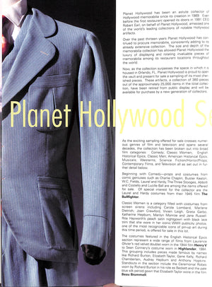 Planet Hollywood: Selections From The Vault 2002 Sotheby's New York