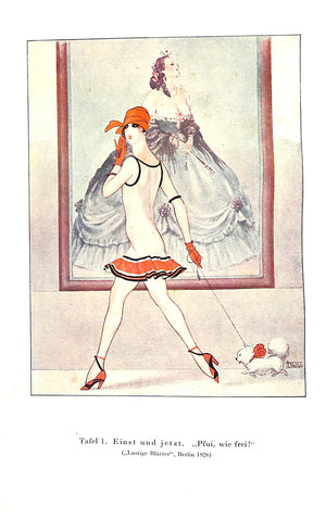 "Die Mode In Der Karikatur" 1928 WENDEL, Friedrich