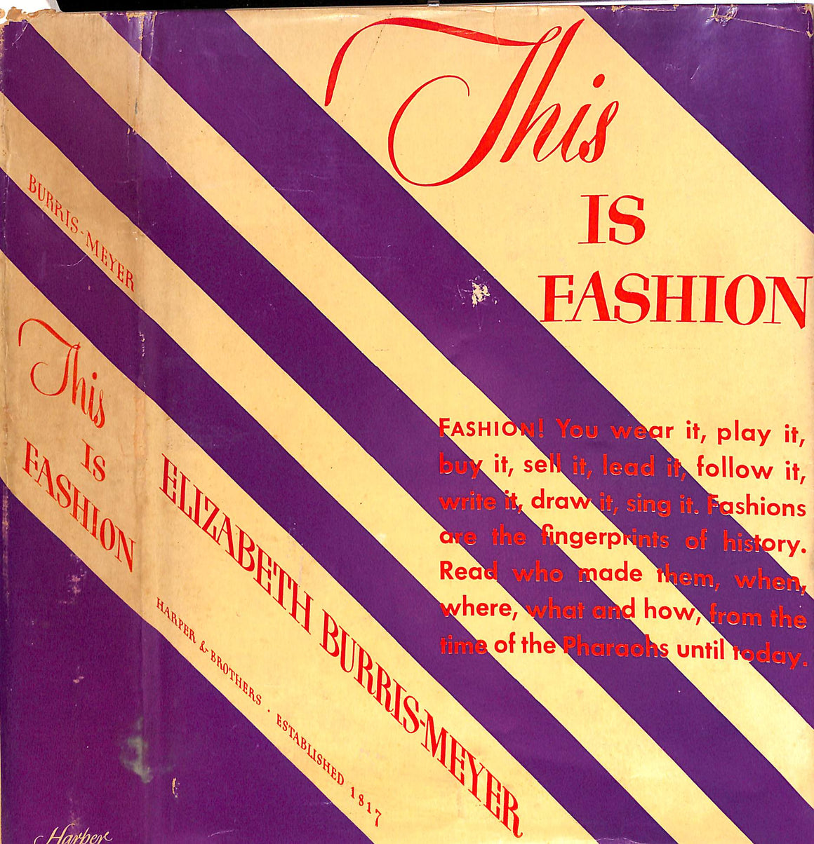 "This Is Fashion" 1943 BURRIS-MEYER, Elizabeth