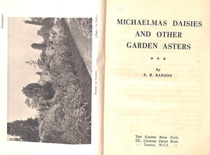 "Michaelmas Daisies & Other Garden Asters" 1947 RANSON, E.R.