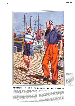 "Esquire The Magazine For Men" August 1937 (SOLD)
