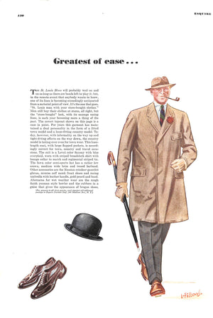"Esquire: The Magazine For Men" October 1939