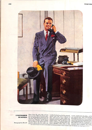 "Esquire The Magazine For Men" November 1945