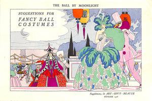 Suggestions For Fancy Ball Costumes Supplement De Art-Gout-Beaute Fevrier 1926