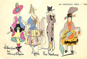 Suggestions For Fancy Ball Costumes Supplement De Art-Gout-Beaute Janvier 1927