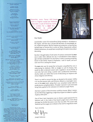 "Nest A Quarterly Magazine Of Interiors" Spring 2001 #12
