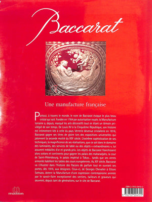 "Baccarat Une Manufacture Francaise" 2003