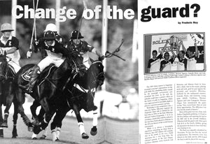 Polo Magazine: The Argentine Open February 1998