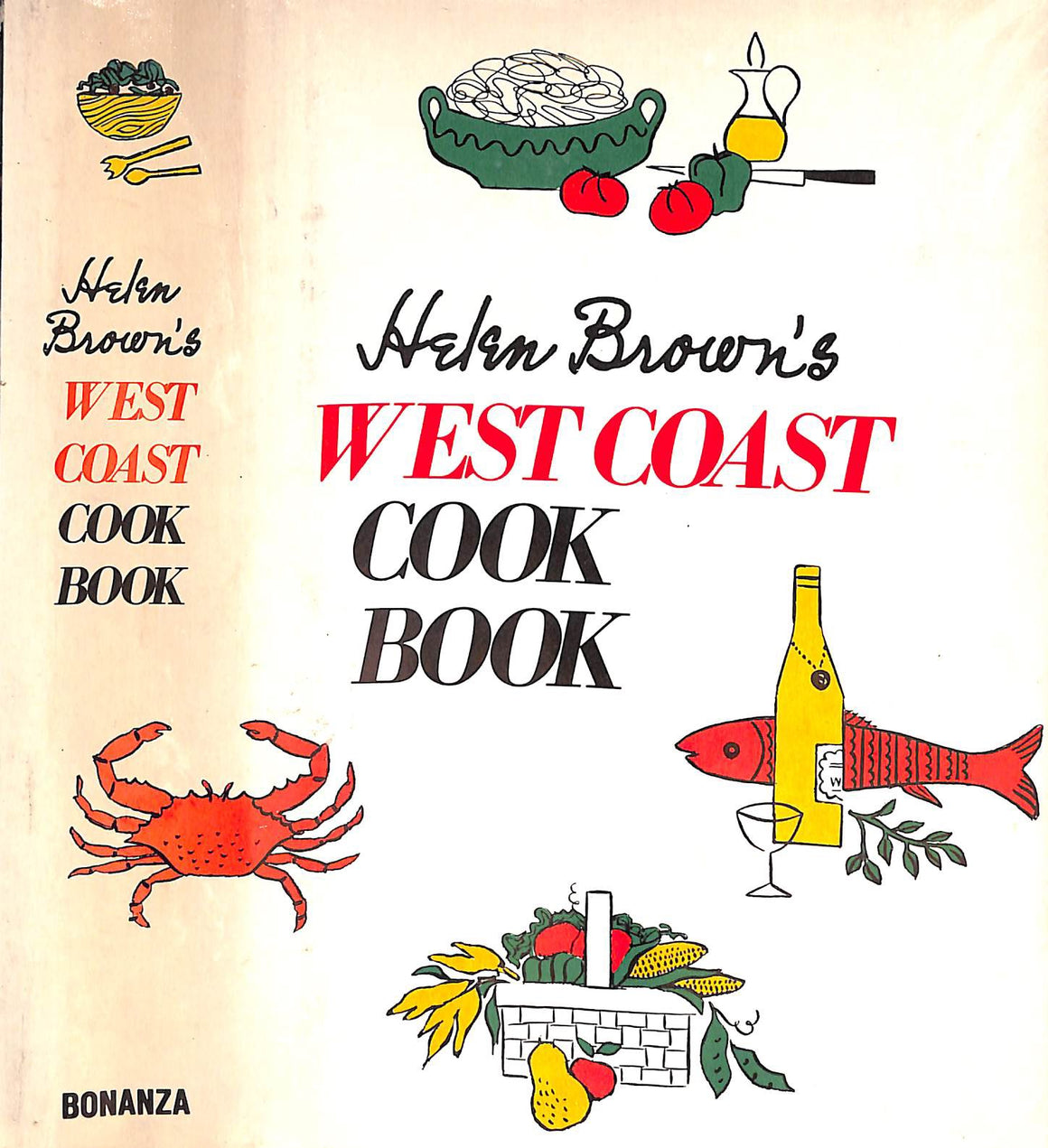 "West Coast Cook Book" 1952 BROWN, Helen