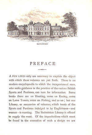 "The Badminton Library Of Sports And Pastimes: Tennis, Rackets Fives" 1901 The Duke of Beaufort, K.G.