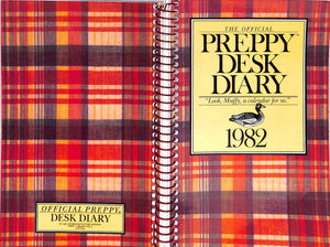 "The Official Preppy Desk Diary 1982" BIRNBACH, Lisa