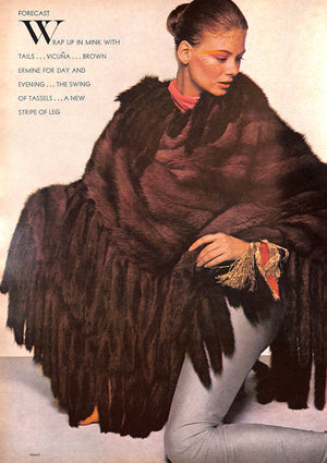 "Vogue January 1, 1970 w/ Jane Birkin on Cover"