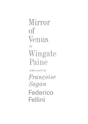 "Mirror Of Venus" 1972 PAINE, Wingate