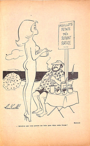"Le Rire Journal Satirique Julliet 1960"
