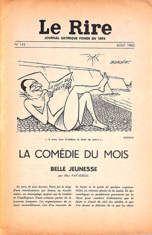 Le Rire Journal Satirique Aout 1963