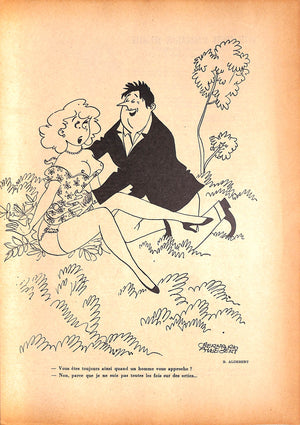 Le Rire Journal Satirique Juillet 1956