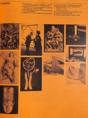 L'ŒIL Revue D'Art Aout-Septembre 1972