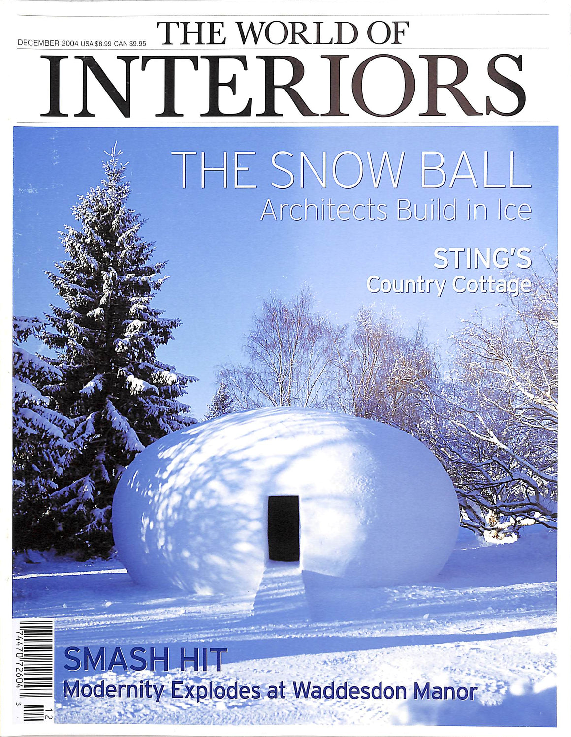 The World Of Interiors December 2004