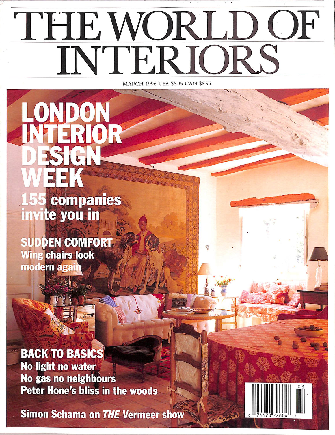 The World Of Interiors March 1996