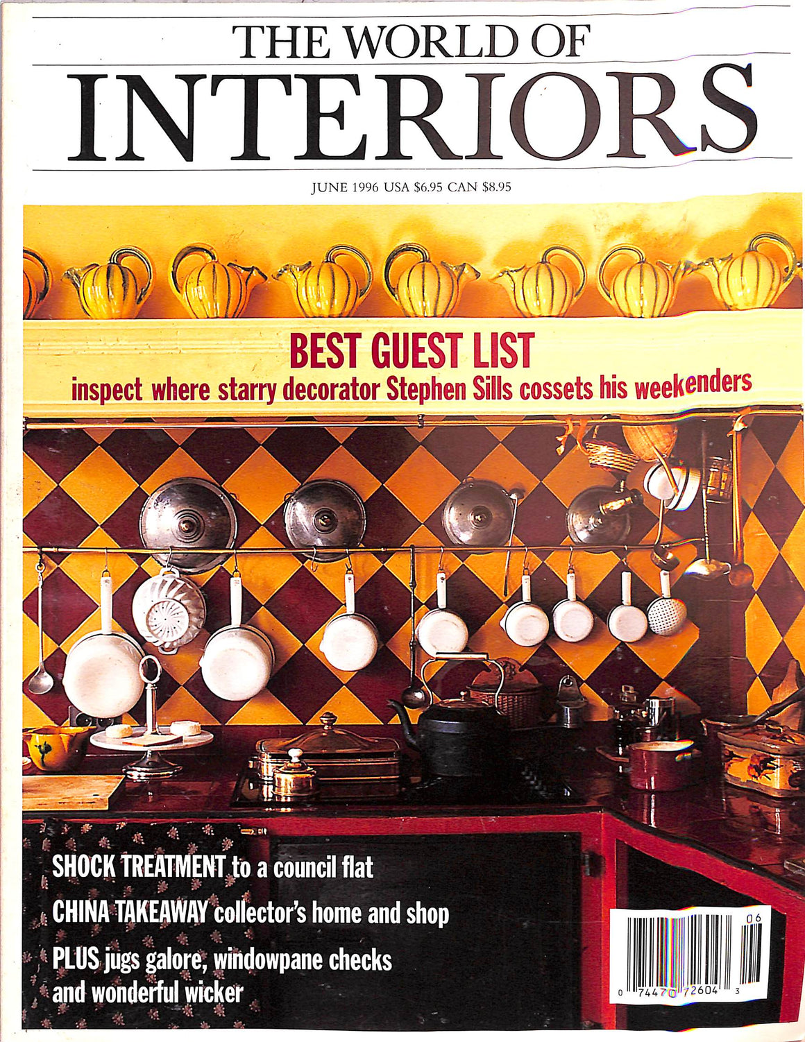 The World Of Interiors June 1996