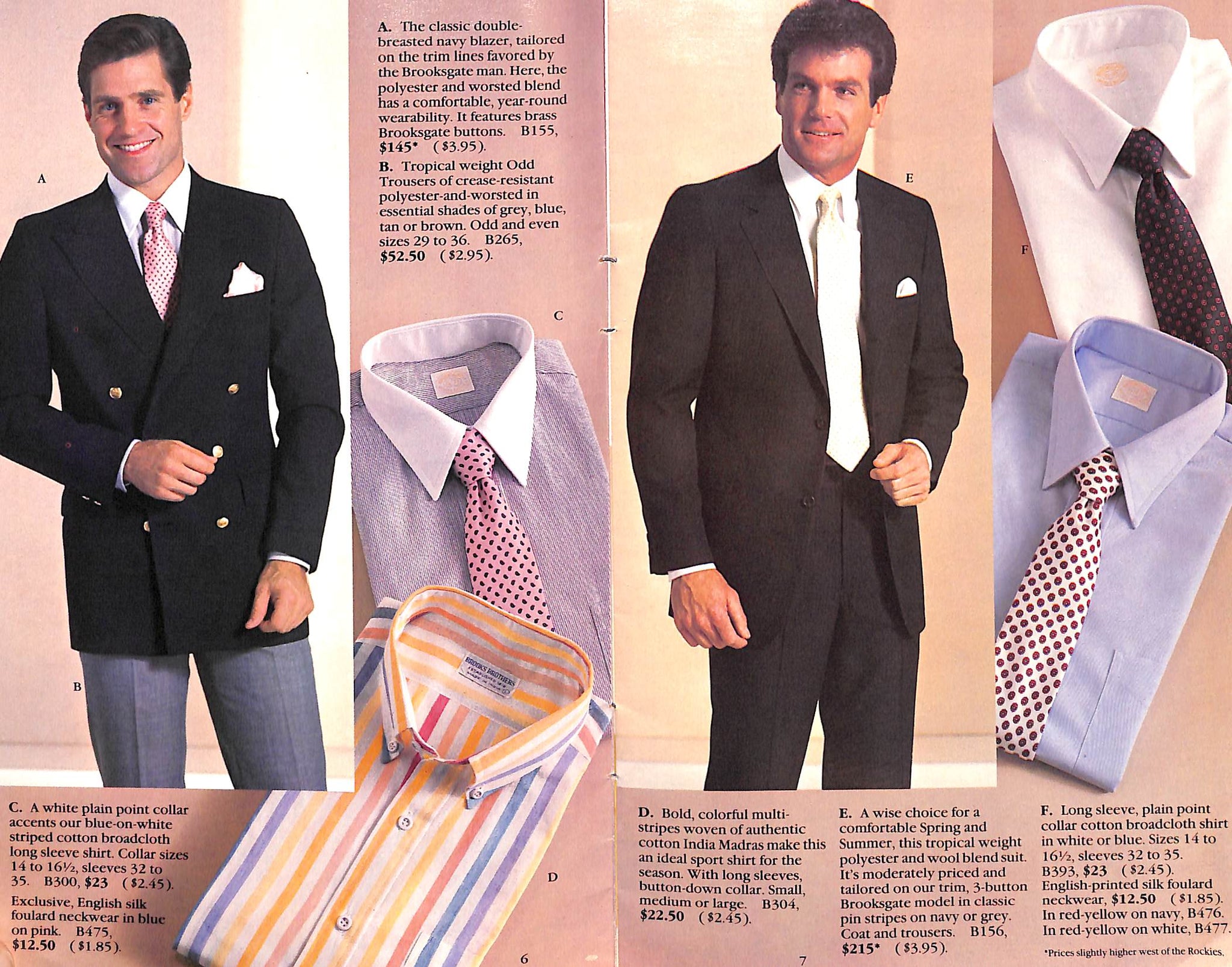 Brooks Brothers Spring 1984 Brooksgate Catalog