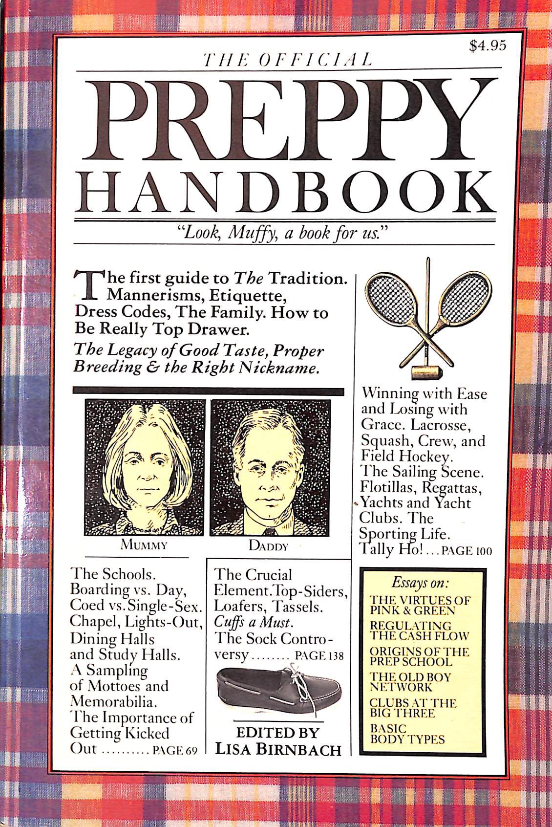 "The Official Preppy Handbook" 1980 BIRNBACH, Lisa
