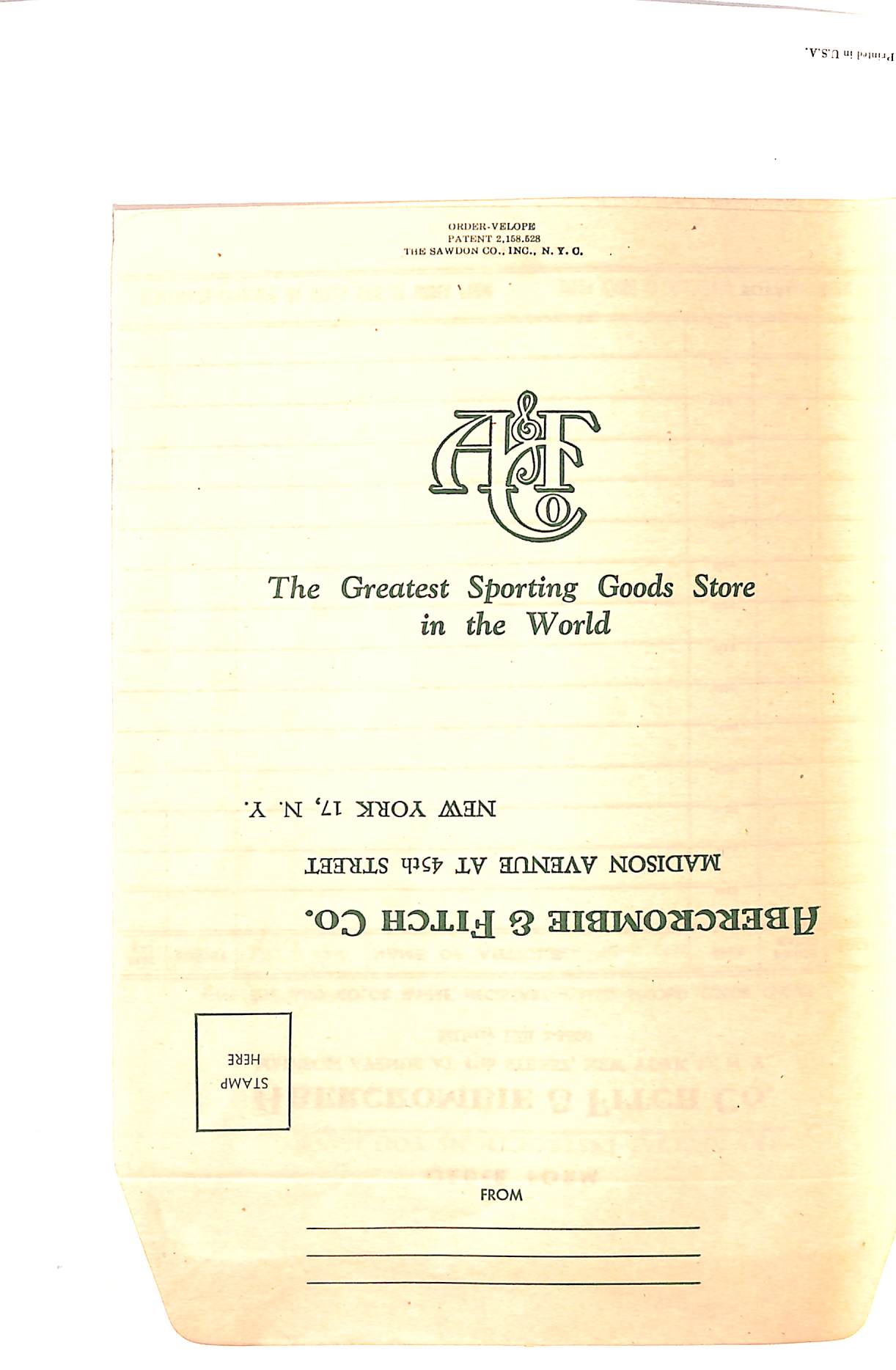 Abercrombie & Fitch 1948 Fishing Tackle/ Camping-Boating Sportsman's Catalog Abercrombie & Fitch 1948 Fishing Tackle/ Camping-Boating Sportsman's Catalog