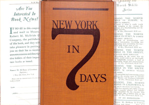 "New York In Seven Days" 1926 DAYTON, Helena Smith and BARRATT, Louise Bascom (SOLD)
