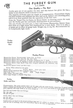 "Abercrombie & Fitch Guns Catalog" 1937 (SOLD)