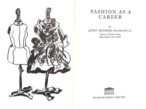 "Fashion As A Career" 1962 IRONSIDE, Janey