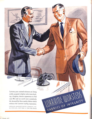 Apparel Arts the Magazine For Men's Stores June 1944