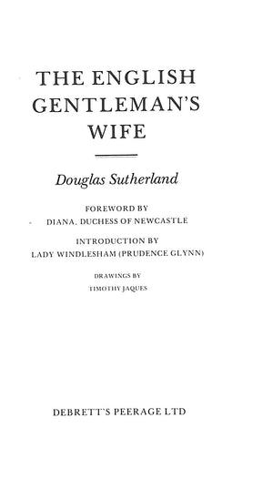 "The English Gentleman Series" 1978-79 SUTHERLAND, Douglas