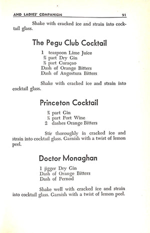 "Crosby Gaige's Guide And Ladies' Companion" 1941 GAIGE, Crosby