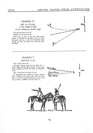United States Polo Association 1950 Yearbook
