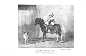 "Ponies Past And Present" 1900 GILBEY, Sir Walter Bart.