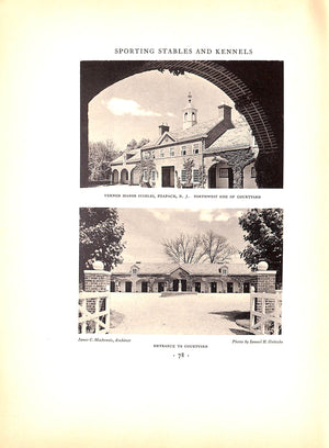 "Sporting Stables And Kennels" 1935 GAMBRILL, Richard V.N. and MACKENZIE, James C.
