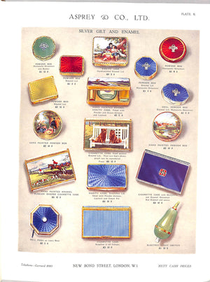 Asprey & Co Bond Street c1930s Trade Catalogue